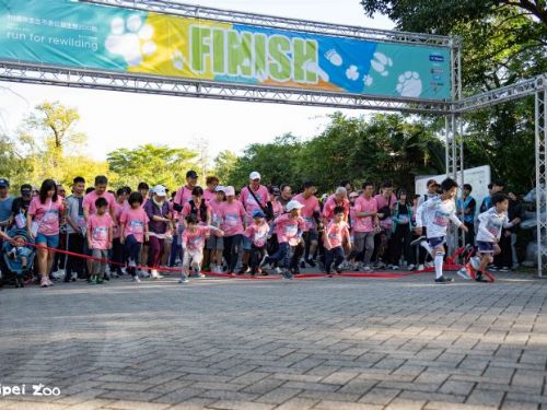 跑進森林、遇見野性！北市動物園 111 週年「生生不息」公益生態 Zoo跑熱鬧開跑